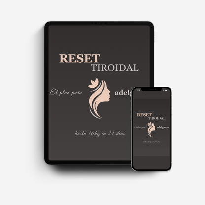 El nuevo plan para adelgazar hasta 10 kg en 21 días con hipotiroidismo